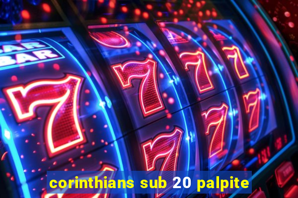 corinthians sub 20 palpite